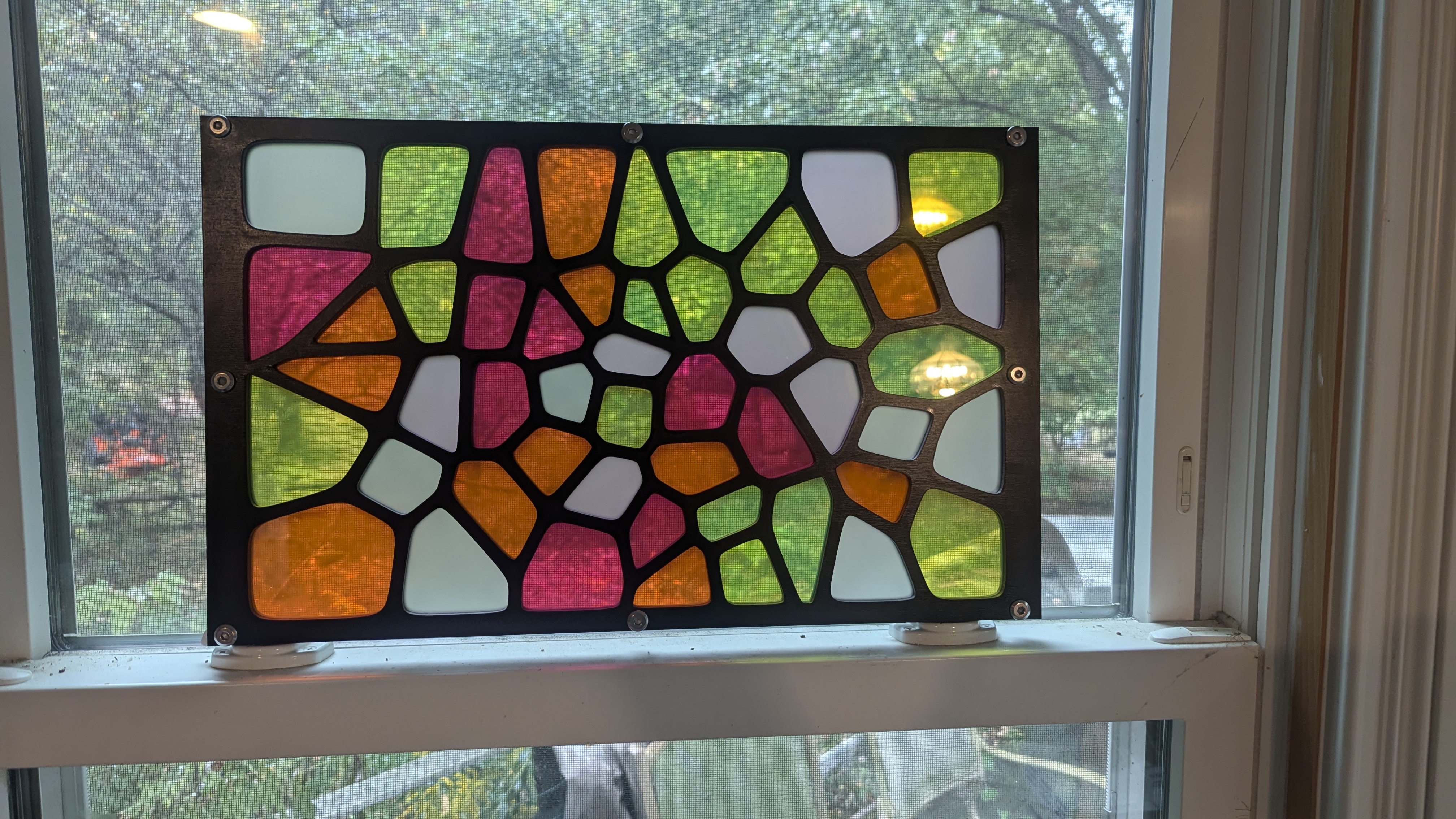 Laser Stained Glass